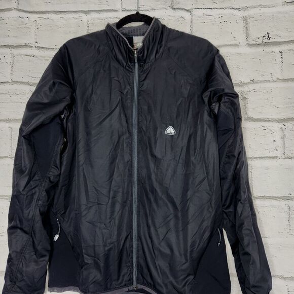 Nike ACG Sphere Dry Men's Black Gray Full  Zip-Up Jacket Pockets Size Medium - Picture 3 of 15